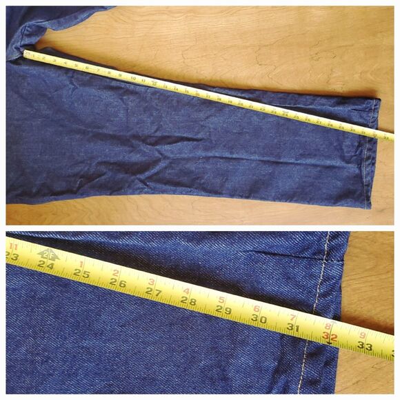 Bulwark FR Jeans Mens 42 x 32 (Waist 40") Blue Denim Cotton Cat 2 2112 PEJ2DD1 - Picture 16 of 16